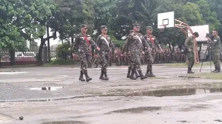 Snapy Pasa Masid Practice of Advance ROTC Officer