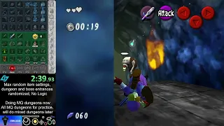 Ocarina of Time Randomizer Max Shuffle/No Logic + Master Quest - August 26th 2022