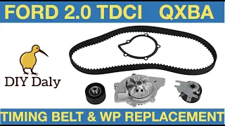 Ford Mondeo 2.0 TDCI Timing belt kit & water pump replacement