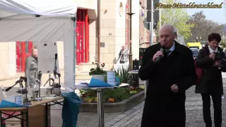 Eröffnungsveranstaltung der Haus- und Straßenspende für die Lebensberatung der Diakonie in Glauchau