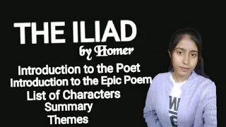 THE ILIAD by Homer Complete Explanation// Introduction, Summary Themes etc/ #apeducation_hub