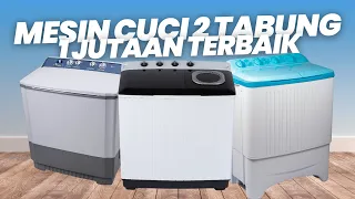 MURAH 1 JUTAAN ! 10 REKOMENDASI MESIN CUCI 2 TABUNG TERBAIK 2024 | MESIN CUCI 2 TABUNG TERBARU AWET