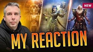 🚨MY REACTION TO SNEAK PEEKS! | Raid: Shadow Legends