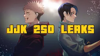 JJK 250 LEAKS ARE HERE! ITS AN ALL-OUT BRAWL! | Jujutsu Kaisen