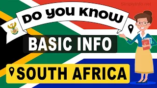 Do You Know South Africa Basic Information | World Countries Information #162 - GK & Quizzes