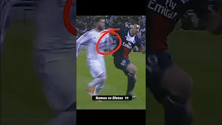 Segio Ramos vs Ibrahimovic 😂 #football #soccer #shorts
