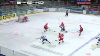 KHL 2010/11: Dominik Hasek "Mask Save"
