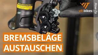 Bremsbeläge Scheibenbremse wechseln leicht gemacht 🔧🚲 Fahrrad Scheibenbremse