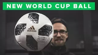 ADIDAS TELSTAR WORLD CUP FOOTBALL FIRST IMPRESSION