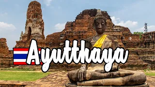 RUINS OF AYUTTHAYA 🛕 THE OLD CAPITAL OF THE KINGDOM OF SIAM 🇹🇭 TRIP TO THAILAND 🌎