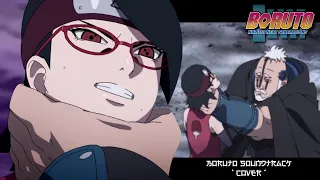 BORUTO SOUNDTRACK (COVER) - SARADA VS BORO | NEW TEAM 7 | Ep.206