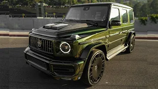 New Mercedes G63 w/ BRABUS upgrades & New MBZ S580 slammed on 22" AL13's w/ an aggressive body kit!