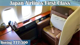 Flight Report LAX-HND Japan Airlines First Class 777-300 (Los Angeles to Tokyo)