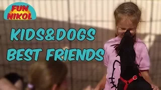 Дети и собаки - друзья! #FunNikol|Children and dogs - friends!