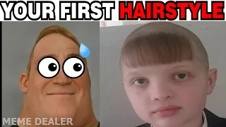 Mr Incredible Becoming Scared (your first hairstyle)