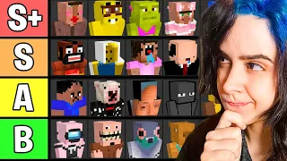 RANKEANDO A SKIN DAS PESSOAS no MINECRAFT! (TIER LIST)