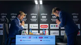 HAPPY ENDING!! Magnus Carlsen vs Levon Aronian || Norway Chess 2020 - R10