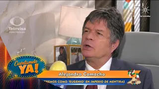 Alejandro Camacho: Hombre misterioso y lleno de intrigas en 'Imperio de mentiras'  | Cuéntamelo TA!