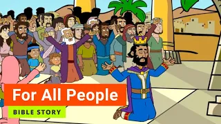 Bible story "For All People" | Primary Year C Quarter 1 Episode 9 | Gracelink