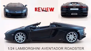 1/24 Maisto Lamborghini Aventador Lp700-4 Matte Black Series