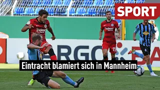 Waldhof Mannheim - Eintracht Frankfurt (Highlights)  | DFB Pokal 08.08.2021