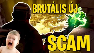 BRUTÁLIS ÚJ SCAM, vigyázzatok!!