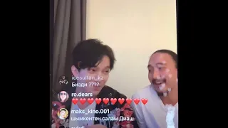 Dimash Live on Instagram 12th April 2022