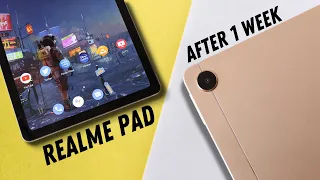 Realme Pad After 1 Week Of Usage || IN DEPTH HONEST REVIEW ||