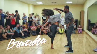 Brazuka 2019. Alex de Carvalho & Mathilde dos Santos. #Zouk demo #I'hommeD'uneFemme