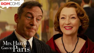Mrs Harris' Dream Comes True | Jason Isaacs Romantic Scene! | Mrs Harris Goes to Paris | RomComs