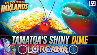 Tamatoa + Lucky Dime = INSTANT WIN! 🔴🔵 [Disney Lorcana Gameplay]