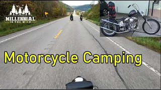 Motorcycle Camping in the Alleghenies