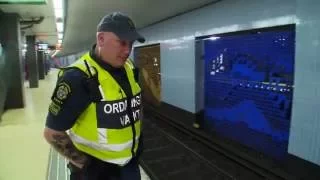 Tunnelbanan | En död råtta hittas på spåret