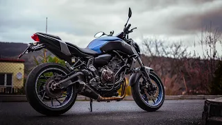 V Únoru jezdit na motorce? | Yamaha MT07 | CZECH MOTOVLOG
