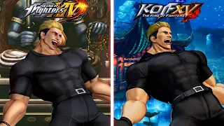 THE KING OF FIGHTERS XV: DLC TEAM PASS 1 - CHARACTER MODELS COMPARISON - KOF XV vs KOF XIV