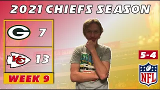 Kansas City Chiefs Fan REACTS to Week 9 vs. Packers | GB 7-13 KC | 2021 NFL Season