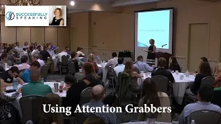 Using Attention Grabbers by Successfully Speaking