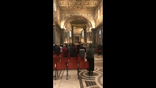 Basilica of Santa Maria Maggiore (Sunday Mass, Feb. 16th 2020) Part 1