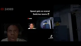 Speed gets so scared he switches teams