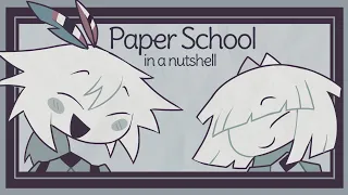 "Paper School in a nutshell" [Fundamental Paper Education Meme]