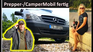 Campervan / Preppervan fertig. Was habe ich alles eingebaut? Mercedes Vito