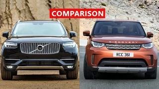 2017 Land Rover Discovery vs 2017 Volvo XC90 Comparison - INTERIOR, EXTERIOR, TEST DRIVE