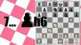 #17 Сицилианская защита за белых. Вариант Найдорфа 7...h7-h6 и 8...g7-g5