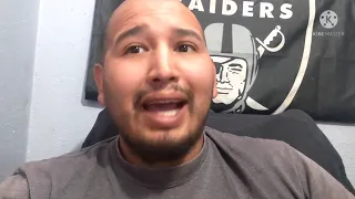 Raiders lose 20 to 9 against the Chicago bears My game reaction