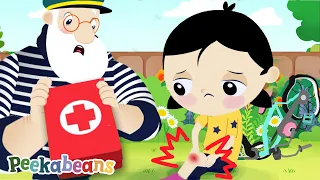 Make My Boo, Boo Go Away! | Children's #booboosong | #kidssongs with Peekabeans