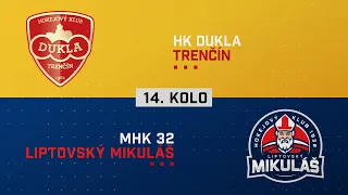 14.kolo Dukla Trenčín - MHK 32 Liptovský Mikuláš HIGHLIGHTS