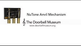 Vintage NuTone Long Chime Doorbell Mechanism.