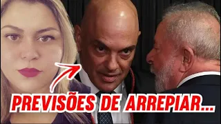 Vidente Lene Sensitiva faz previsões e revela se o Lula vai terminar o mandato, Alexandre de Moraes