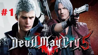 Devil May Cry 5 стрим-прохождение #1| PS4 Pro