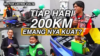 PENGAKUAN JUJUR ABANG OJOL NARIK PAKE MOTOR LISTRIK VOLTA ! Part 2